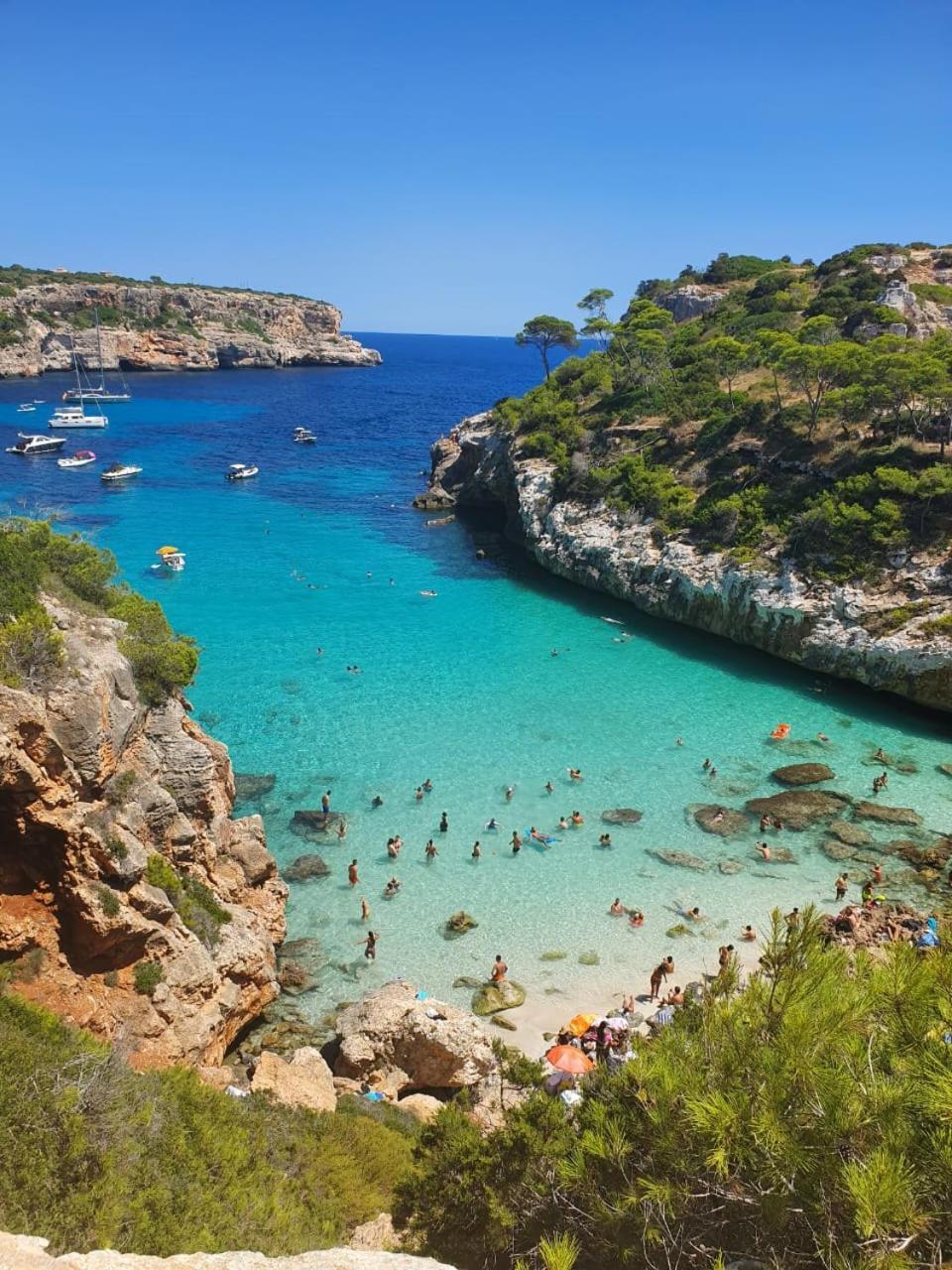 Casa Domingos Cales De Mallorca Luaran gambar